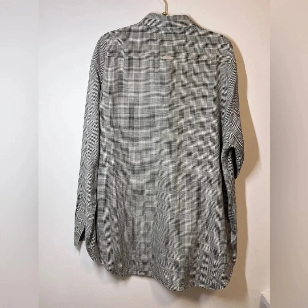 Cacharel Vintage Houndstooth Button Down M - Picture 8 of 8
